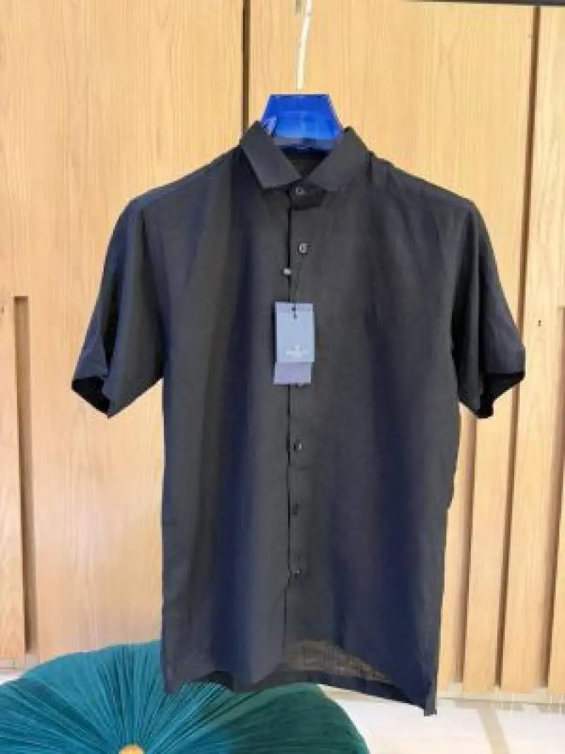 HACKET- IMPORTED STORE ARTICLE SHIRT BLACKx - Image 4
