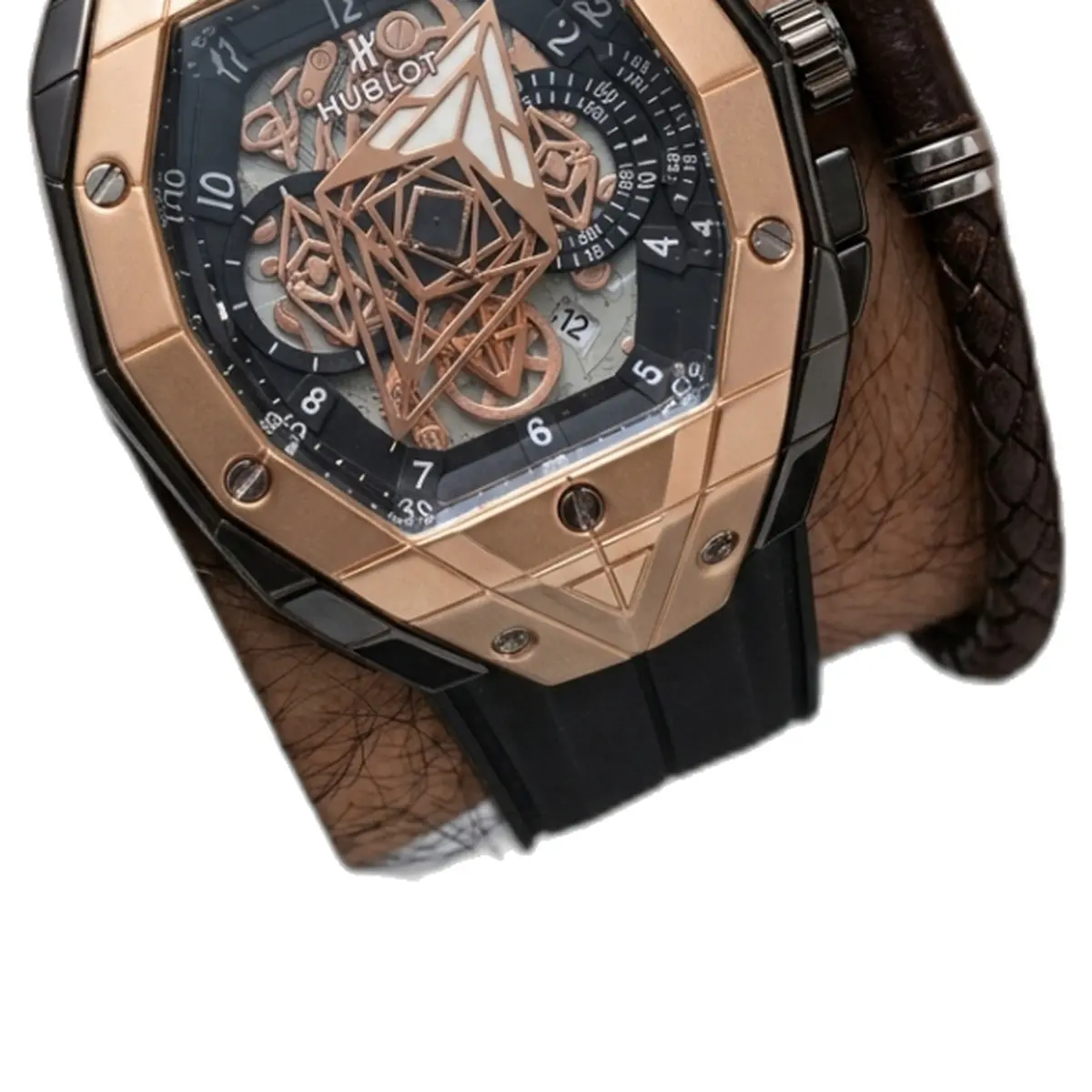 Hublot Spirit of Big Bang Sang Bleu Black Copper - strap
