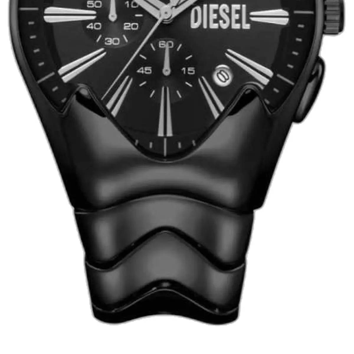 Diesel Mercurial Chronograph full black - strap