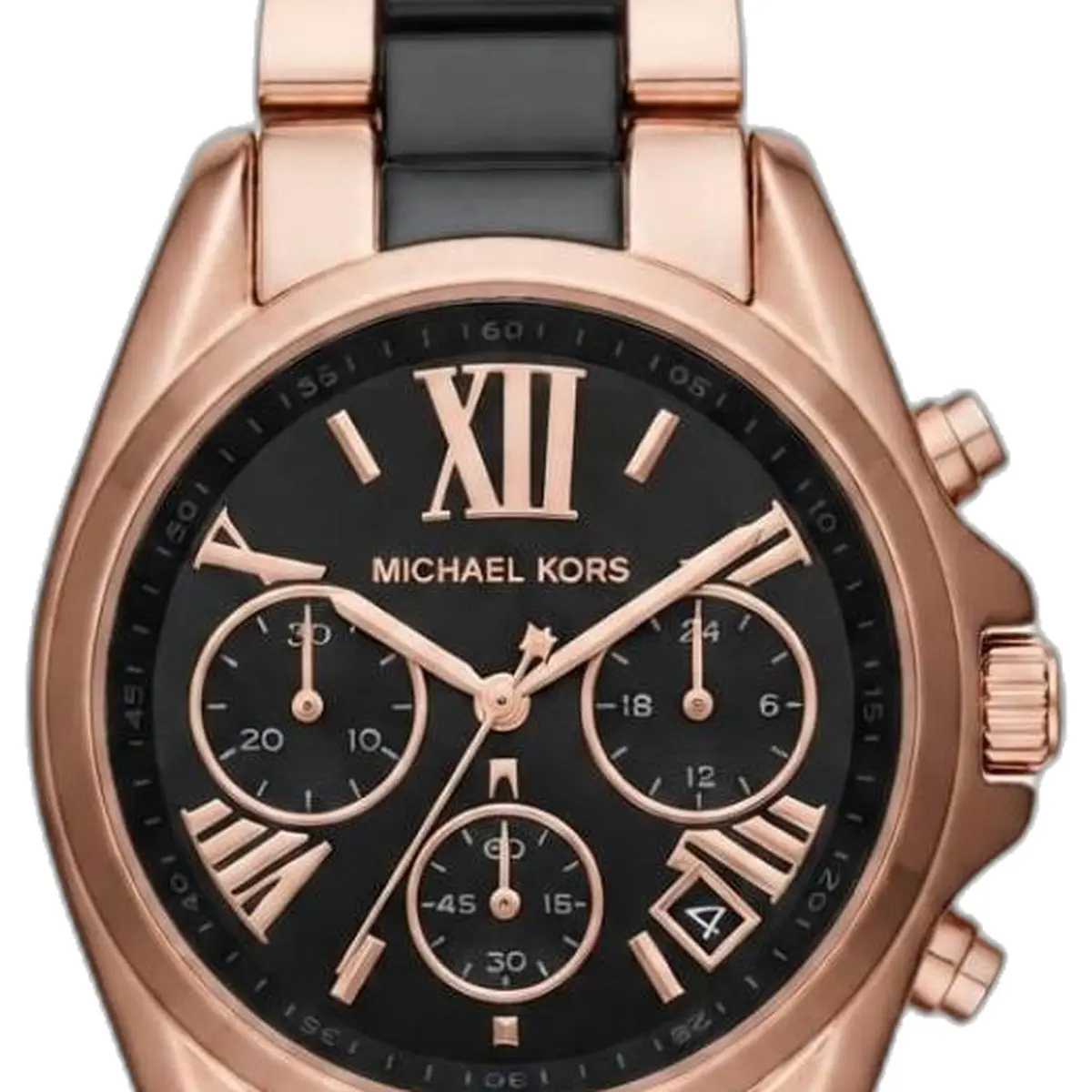 Michael kors bradshaw Black two tone - dial close-up