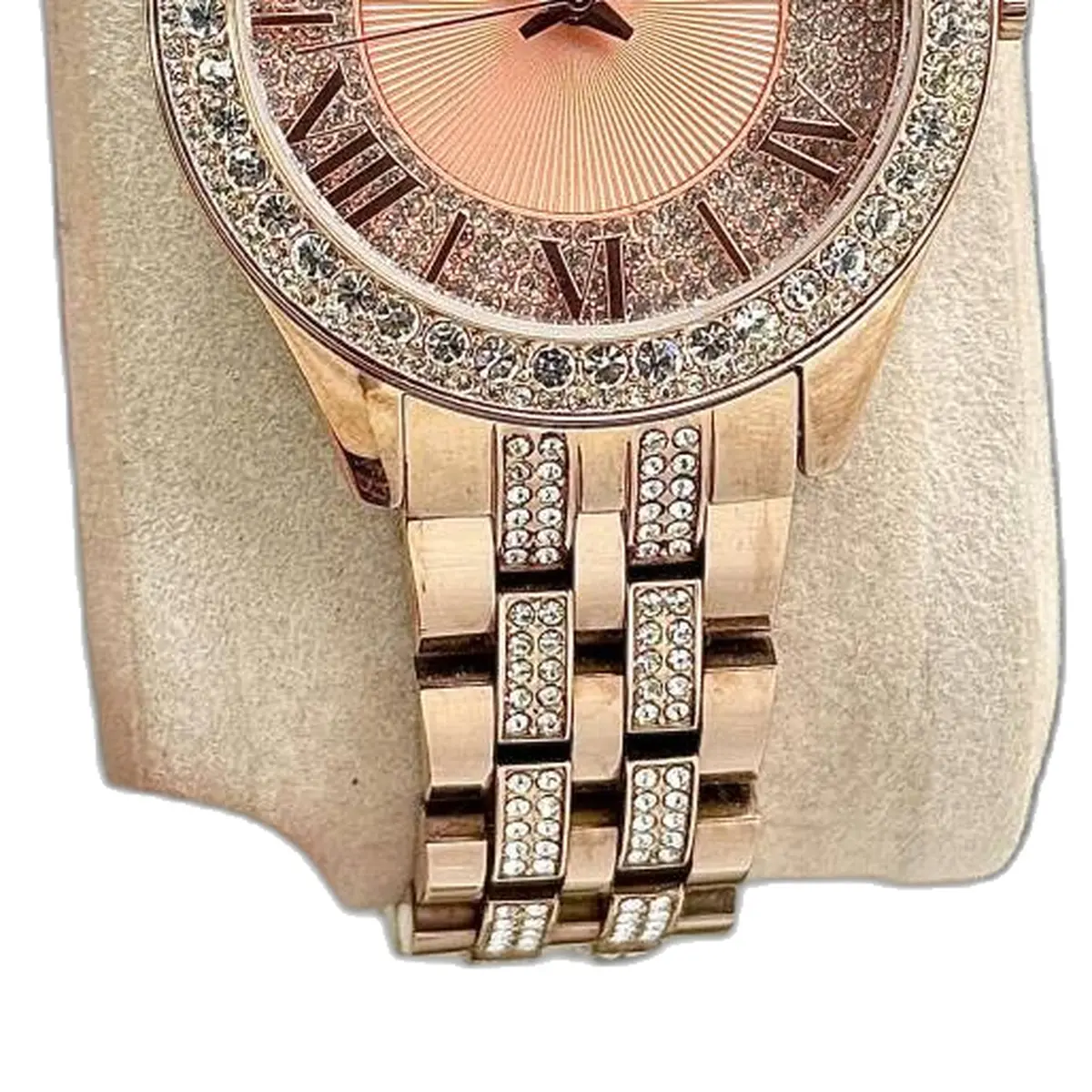 Michael kors Harlowe Quartz Crystal Rose-Gold - strap
