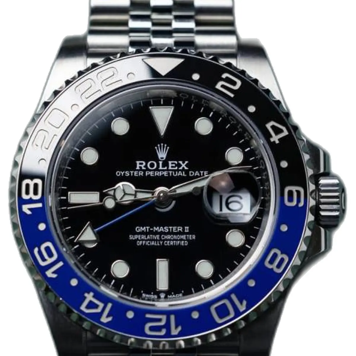 Rolex Oyster Perpetual Gmt Master - dial close-up