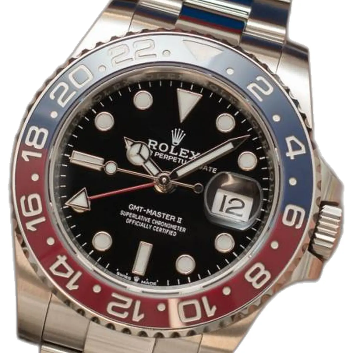 Rolex Oyster Perpetual Gmt Master - dial close-up