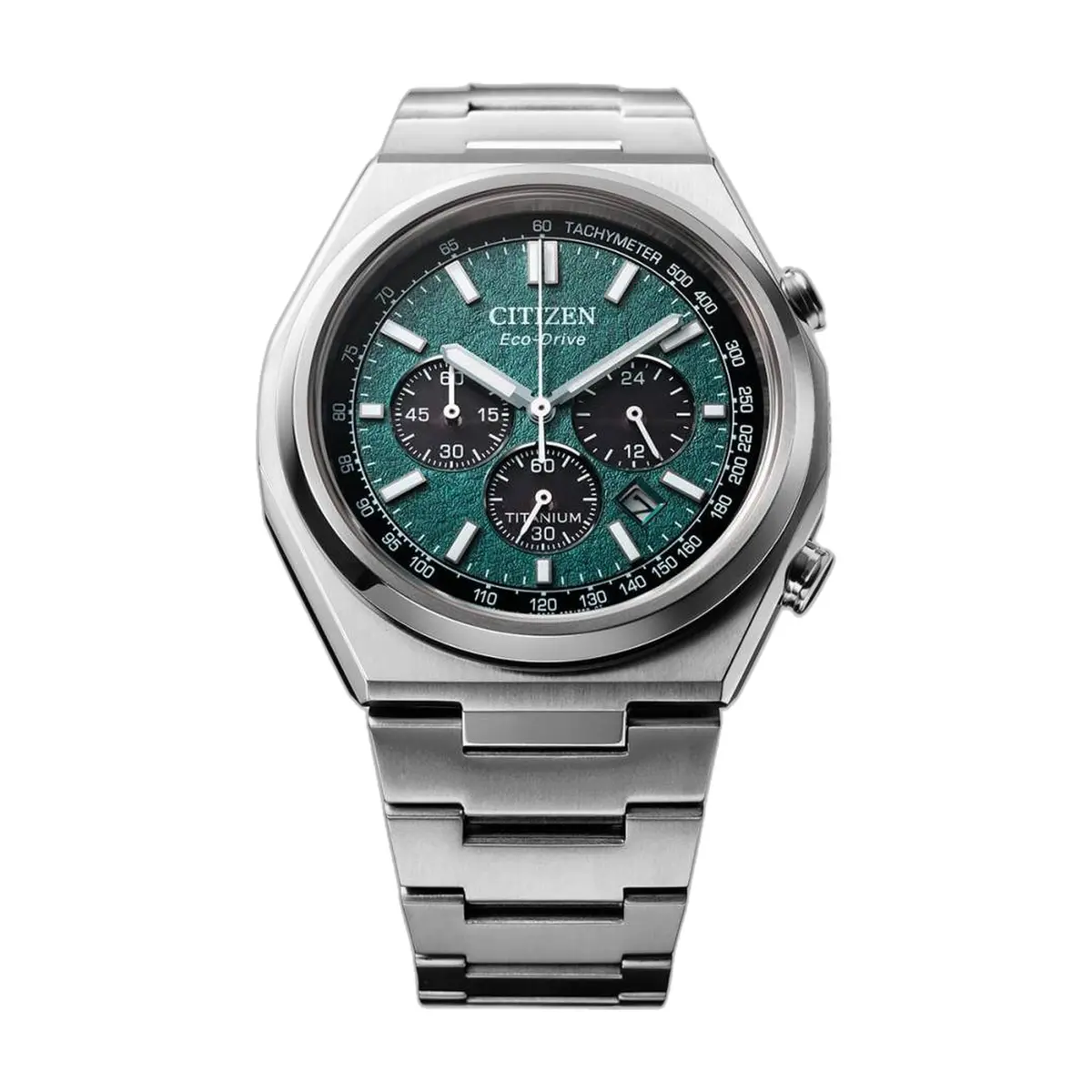 Citizen Zenshin Chrono Super Titanium - front view