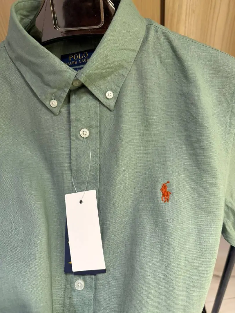Ralph LAUREN P-OLO IMPORTED STORE ARTICLE SHIRT leelan fabric - Image 4