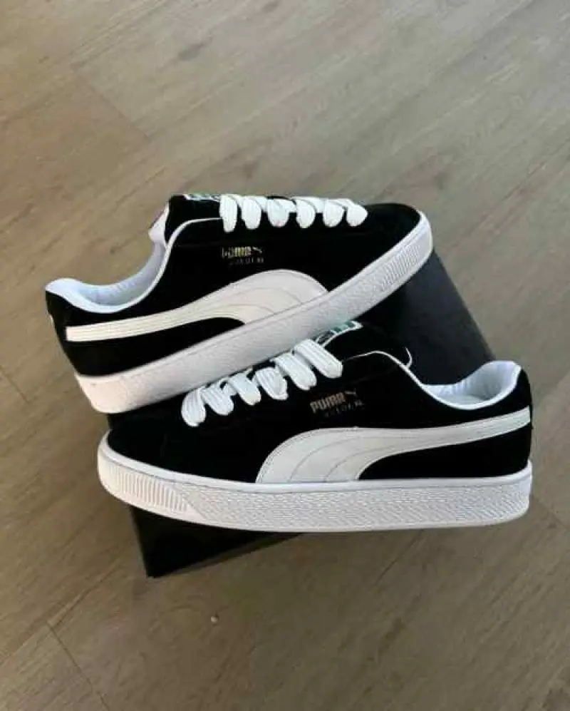 Puma Suede XL White Black