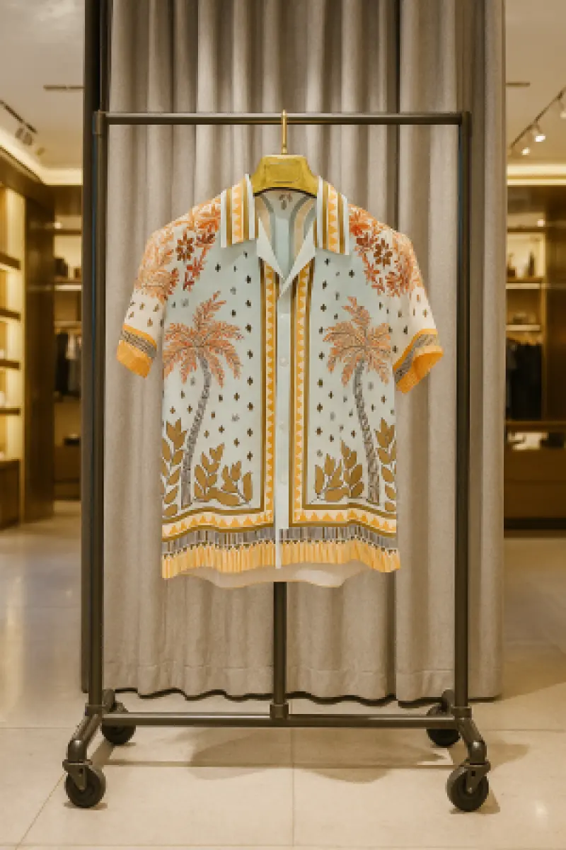 DIWALI DHAMAKA SALE RETURN NO AMIIIRI IMPORTED HALF SLEEVES SHIRT - Image 3