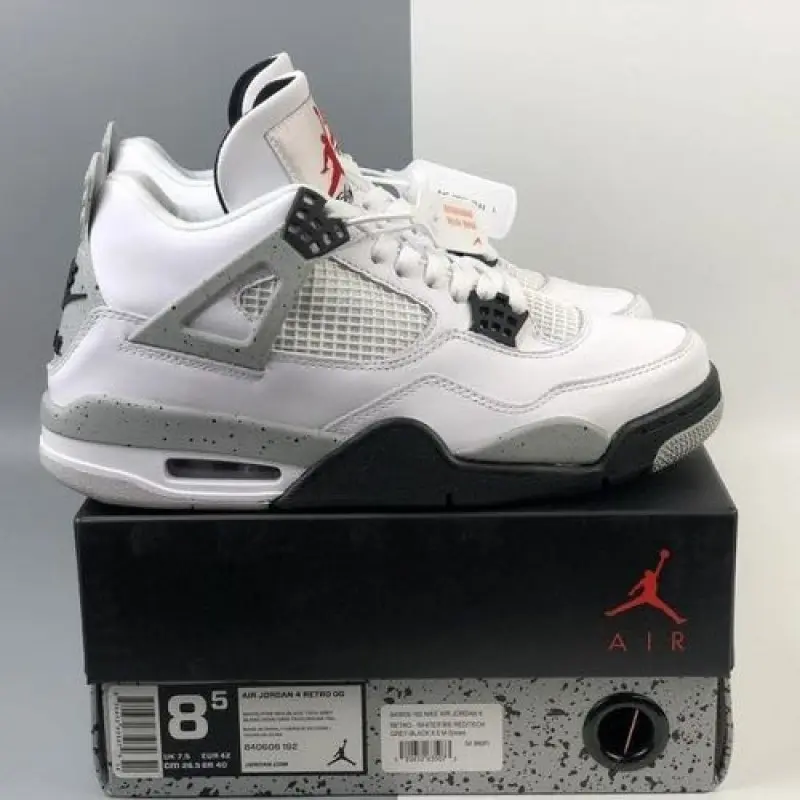 Air Jordan 4 Retro White Cement - Image 2