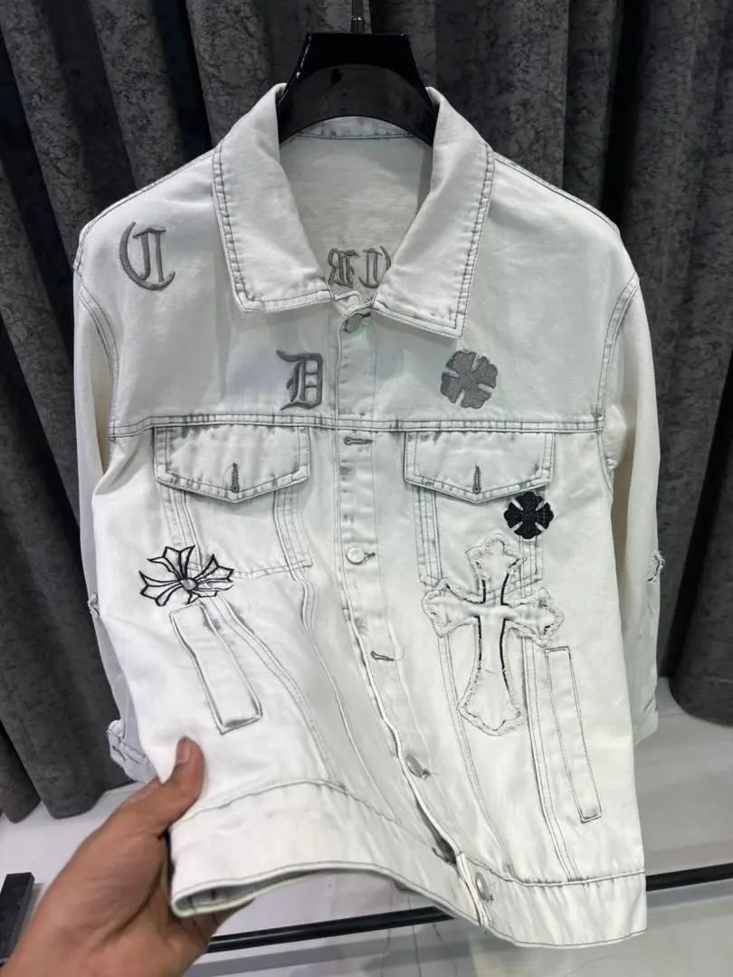 CHROME HEARTS IMPORTED STORE ARTICLE DENIM JACKET - Image 4