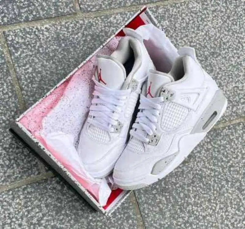Jordan 4 Oreo White With special box For mens - Image 7