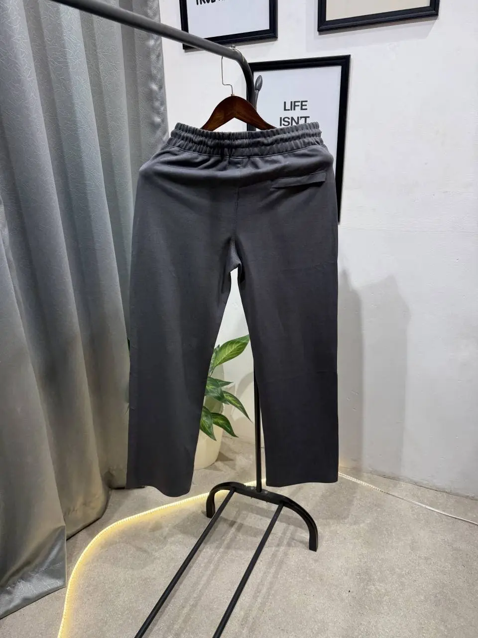 Ralph lauren embroidery logo imported track pant dark grey - Image 3