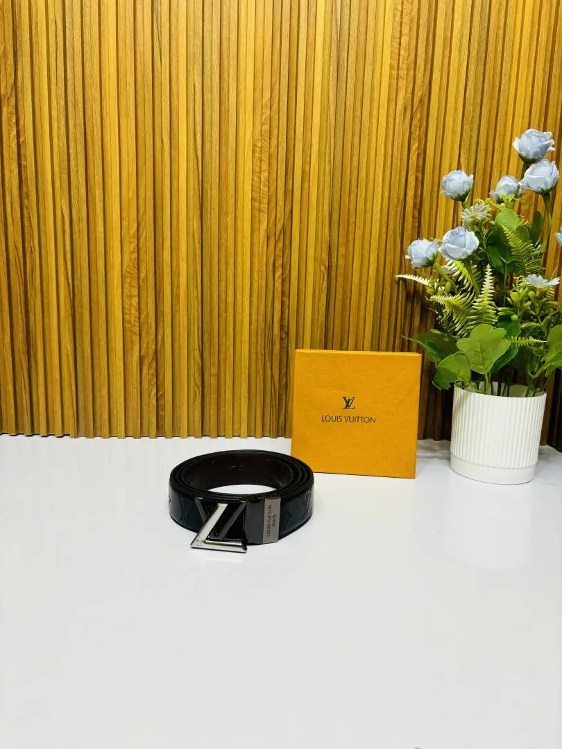 63 LV LOUIIS VUITTON PREMIUM QUALITY REVERSIBLE BELT - Image 5