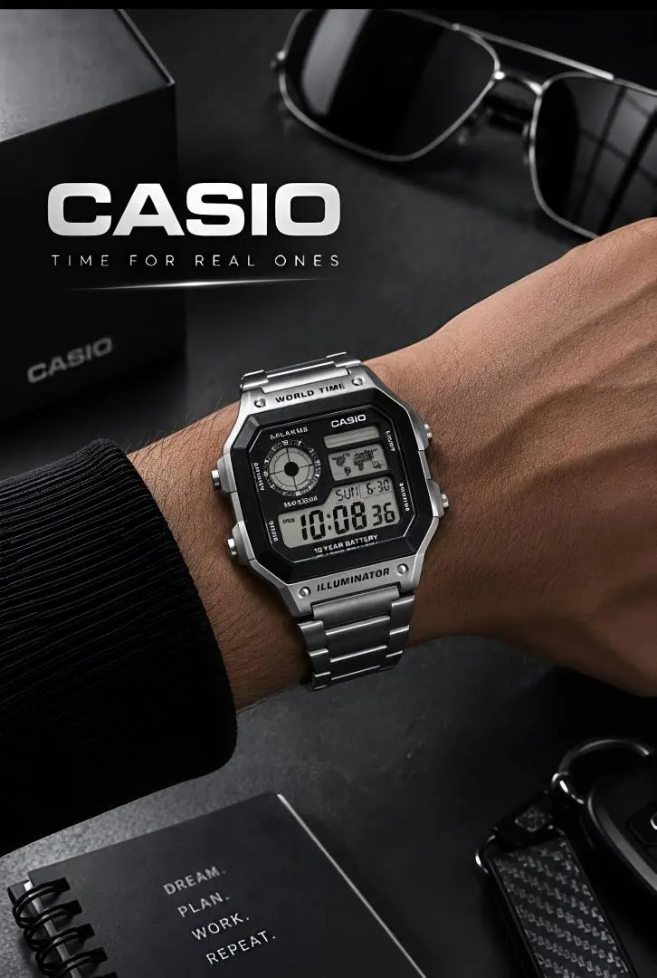 Casio illuminator AE 1200 WHD 1AV J1868 - Image 11