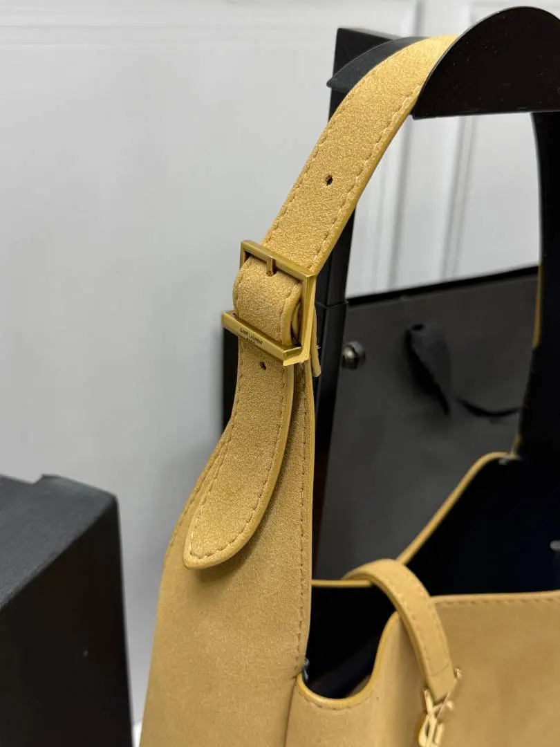 Ysl CB Hobo Suede Premium Shoulder Bag With Original Box & CarryBag - Image 7