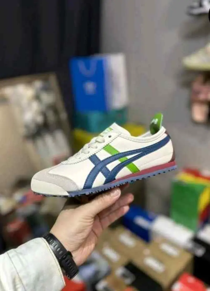 Onitsuka Tiger Mexico 66 Navy Green - Image 2