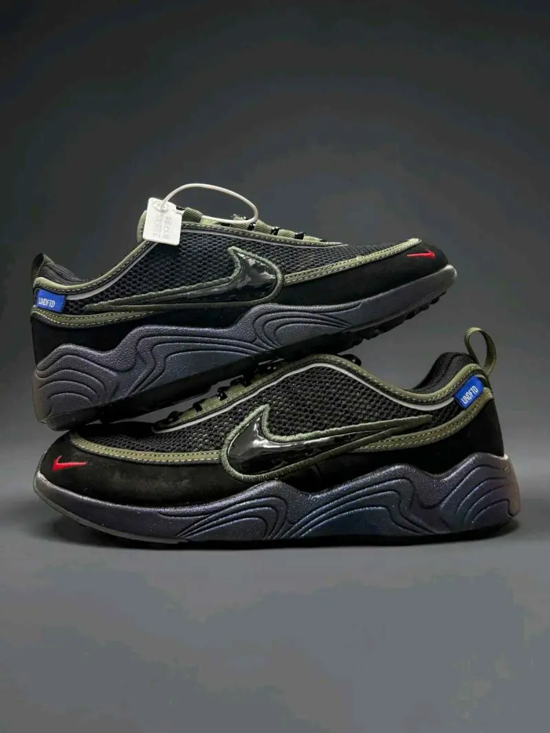 UNDEFEATED Nikkee x Air Zoom Spiridon Black And Green - Image 7