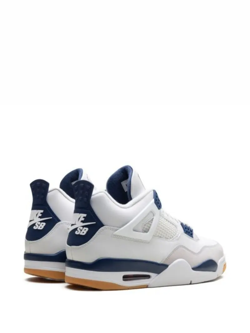 Nike SB x Air Jordan 4 Navy - Image 6