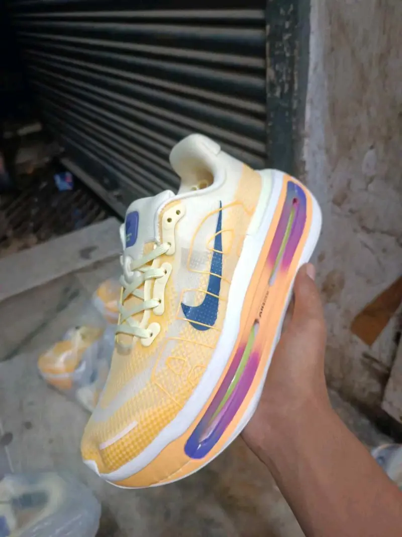 Nike Airmax Vomero Premium Athletic Multi Orange - Image 5