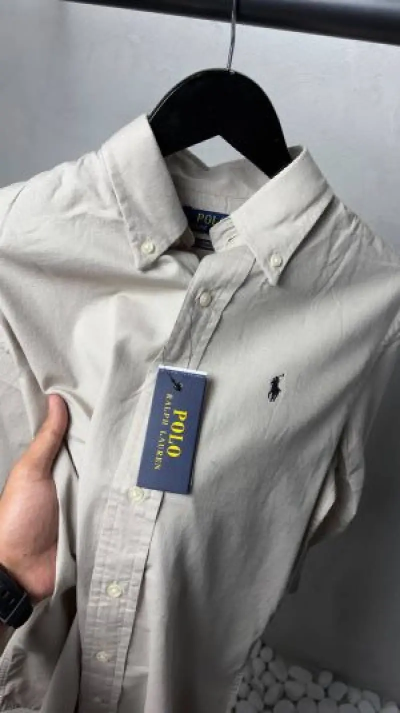 Ralph Lauren Premium Cotton Lycra Shirts 2666 - Image 3