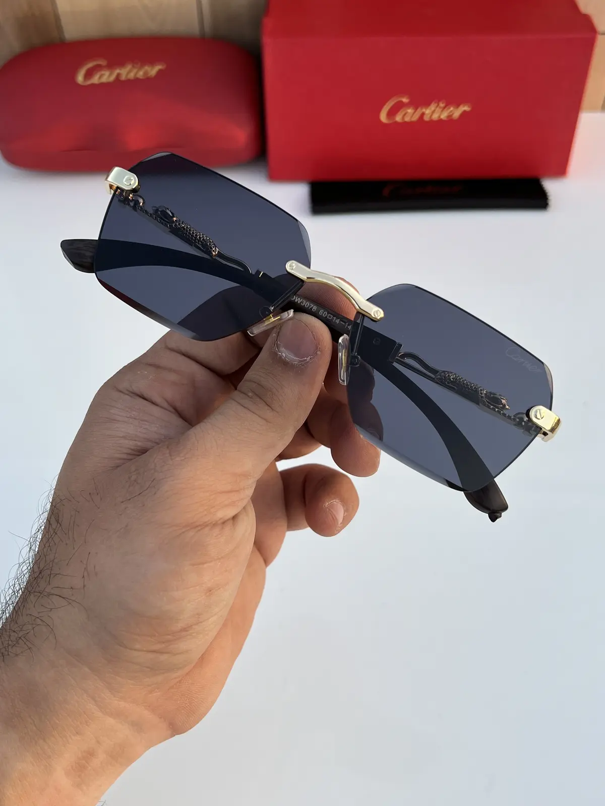Cartier 3078 gold black - Image 5