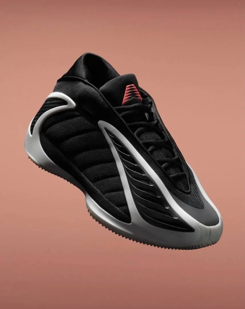 Adidas anthony edwards 2 core black zero metallic red - Image 3