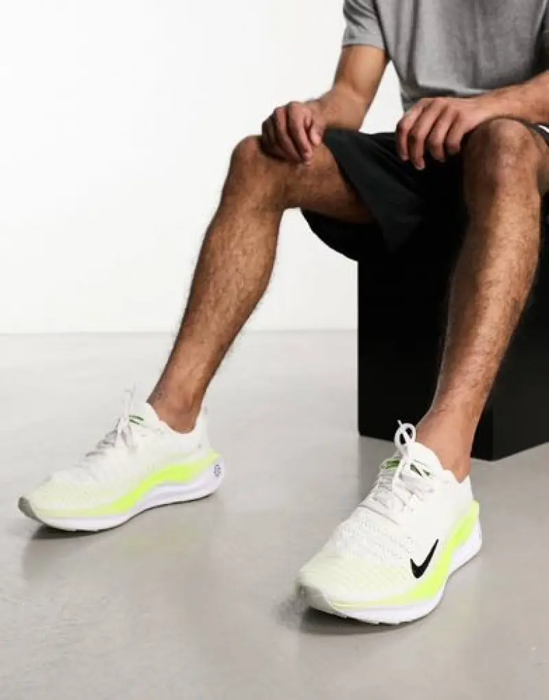 E react x infinity run 4 white light lemon twist - Image 3