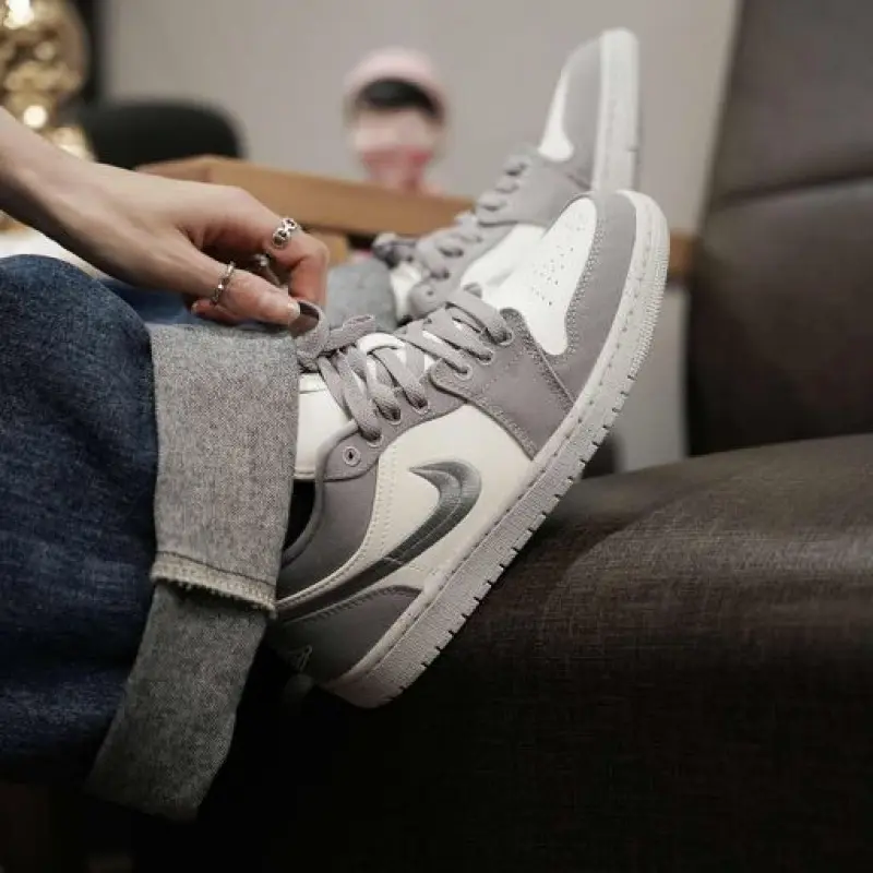 air jordan 1 low light steel grey sale - Image 2
