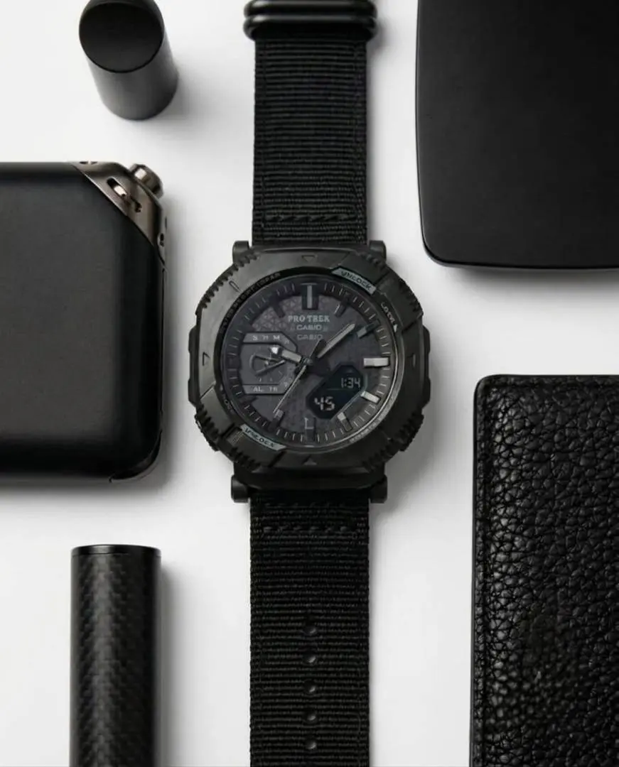 Casio Pro Trek PRJ-B001WM-1full black