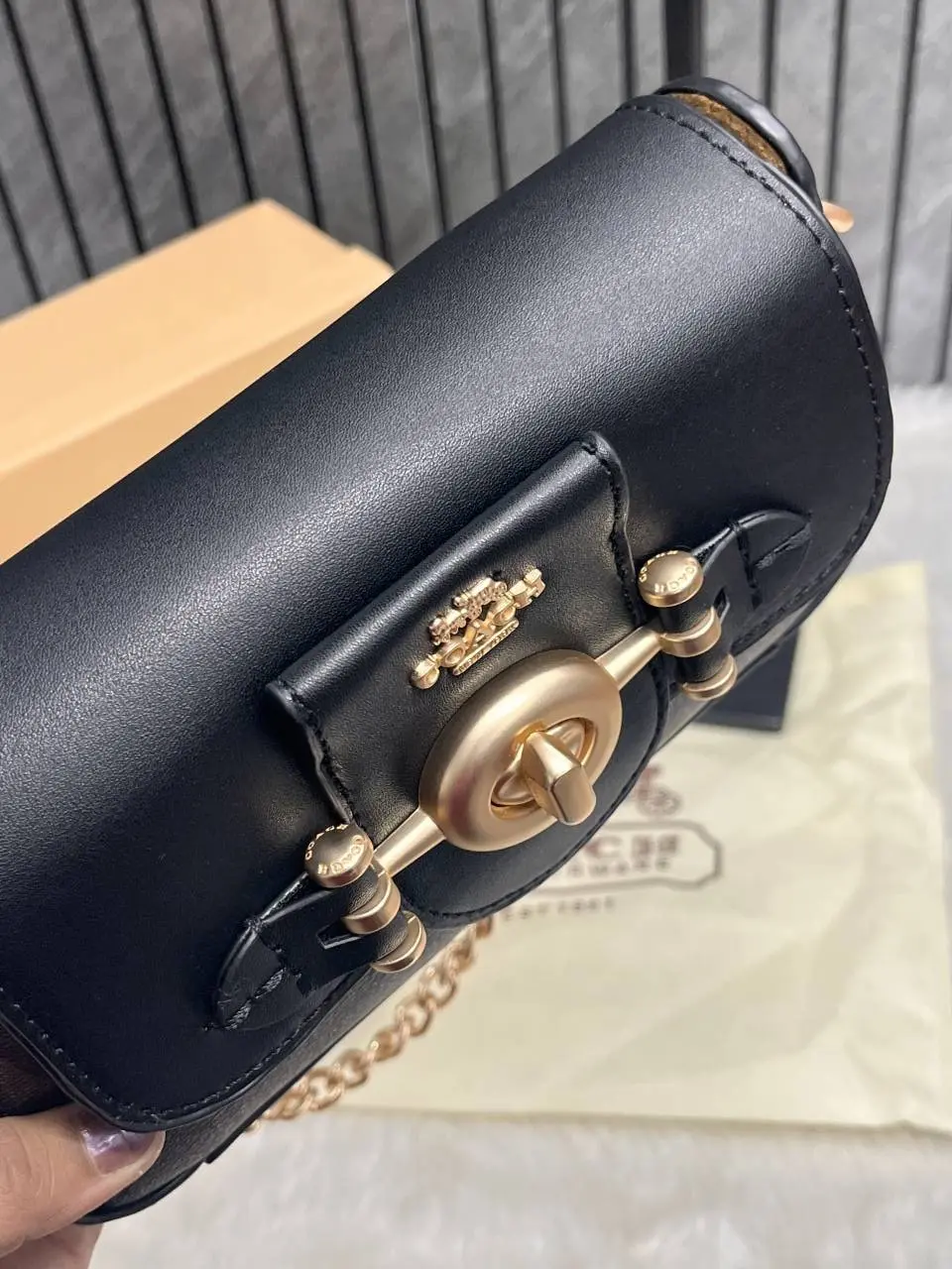 Coach Brie Shoulder Crossbody Bag With OriginalBox - Image 8