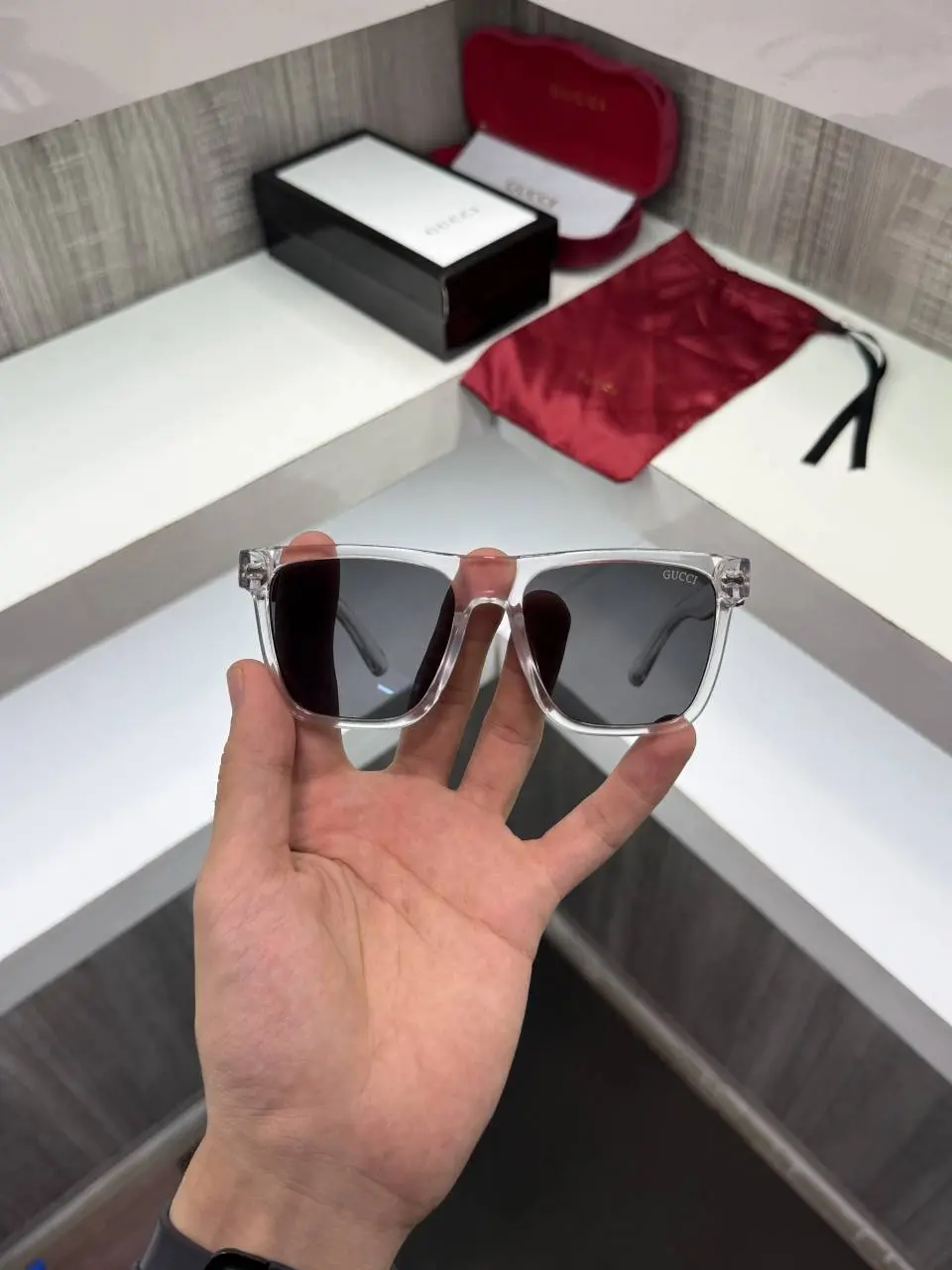 Gucci 1390 Premium sunglass (Ice) - Image 2