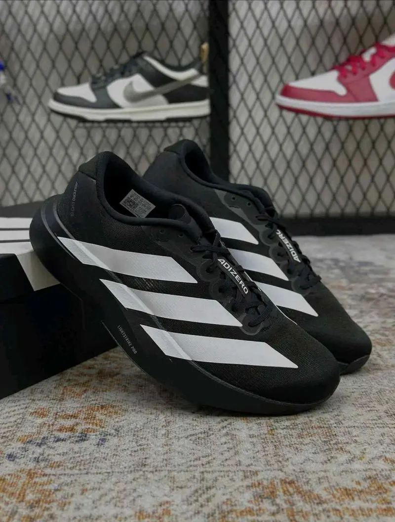 Adidas AdiZero Evo SL Black White - Image 10