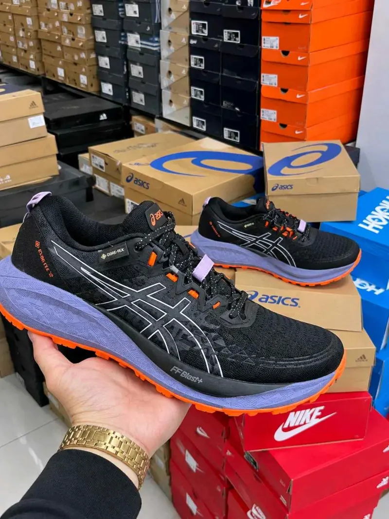 Asics Gel-Trabuco 13 GTX Trail - Black Violet 136 - Image 7