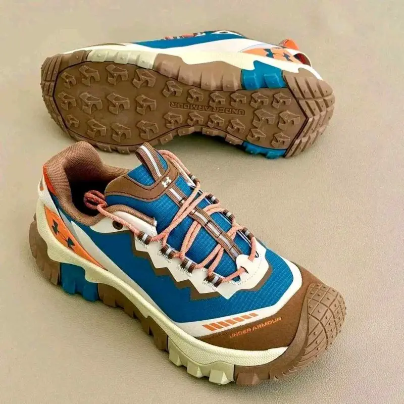 Under Armorr Athletic Hiking Bayou Orange Cantaloupe Gum Tan 1191 - Image 2