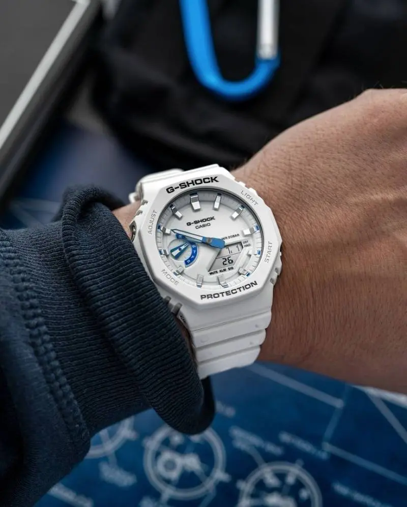 Casio G- Shock GA-2100HDS-7A white - Image 5