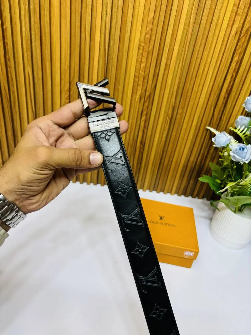 63 LV LOUIIS VUITTON PREMIUM QUALITY REVERSIBLE BELT - Image 2