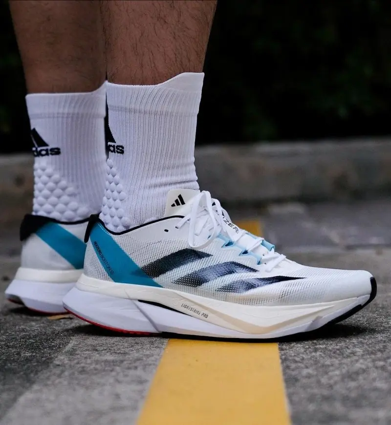 Adidas Adizero Boston 12 Light Aqua