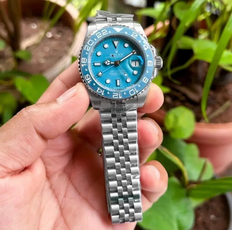 Rolex Oyster perpetual Gmt master Steel-Aqua Blue - Image 2