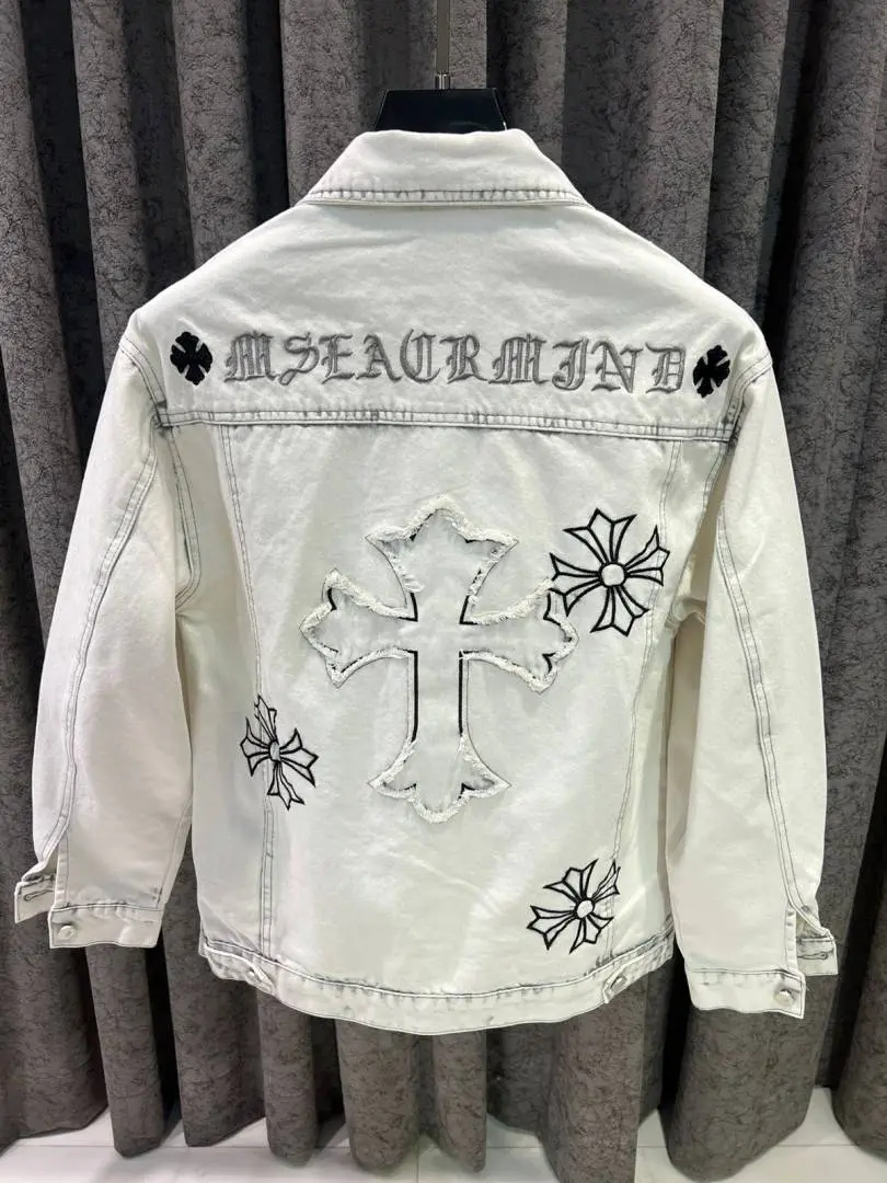 CHROME HEARTS IMPORTED STORE ARTICLE DENIM JACKET - Image 2