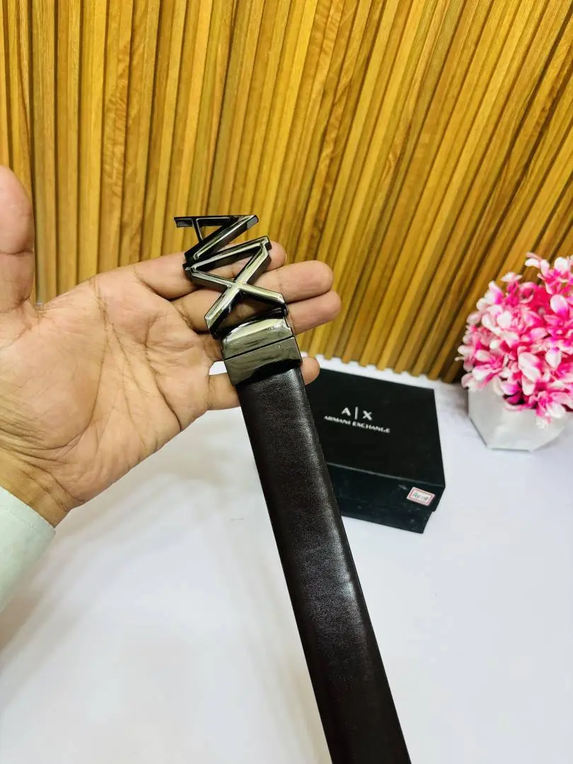 18 AX ARMAI PREMIUM QUALITY REVERSIBLE BELT no39 - Image 3