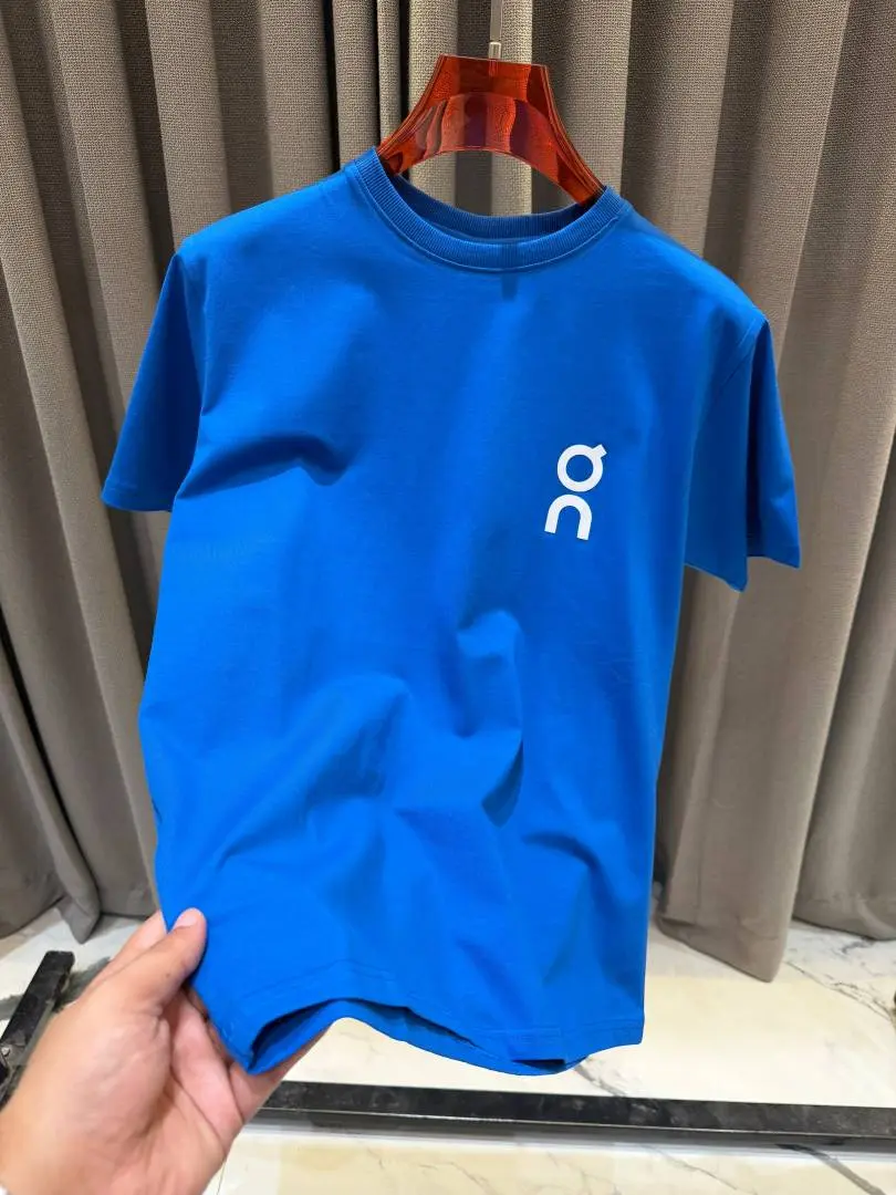 On Cloud Round Neck T-shirt Blue - Image 3