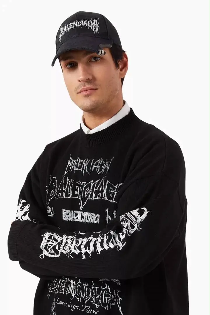 Balenciaga Diy Metal Baseball Premium Unisex Hat With Original Zipper Polly Bag - Image 3