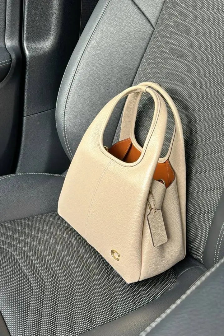Coach Lana 23 White With OriginalBox DustCover LongBelt - Image 3