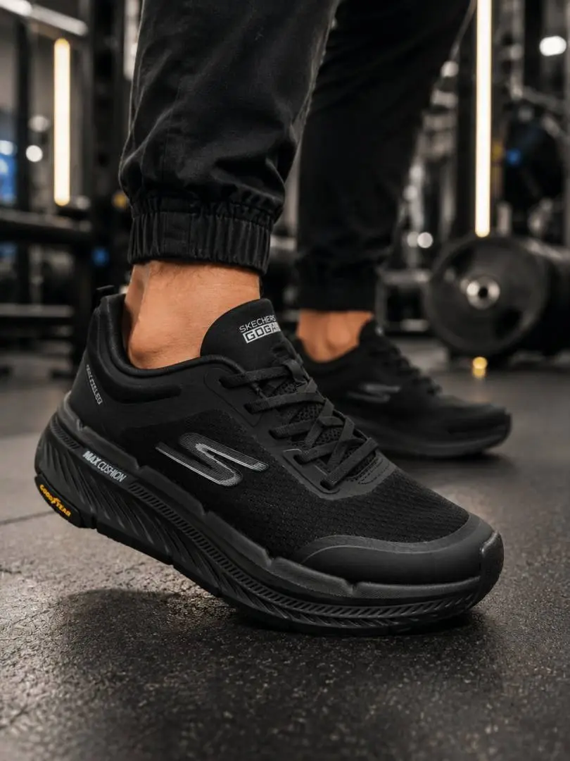 Skechers Max Cushion Premiere 2.0 Full Black - Image 2