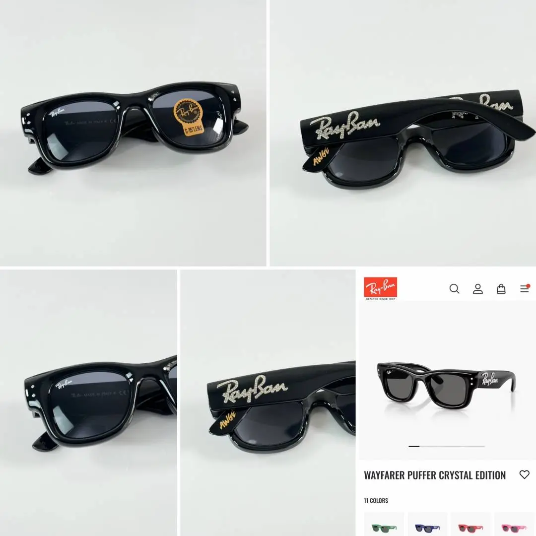 Ray-Ban Crystal 4940 Black GLASS - Image 4
