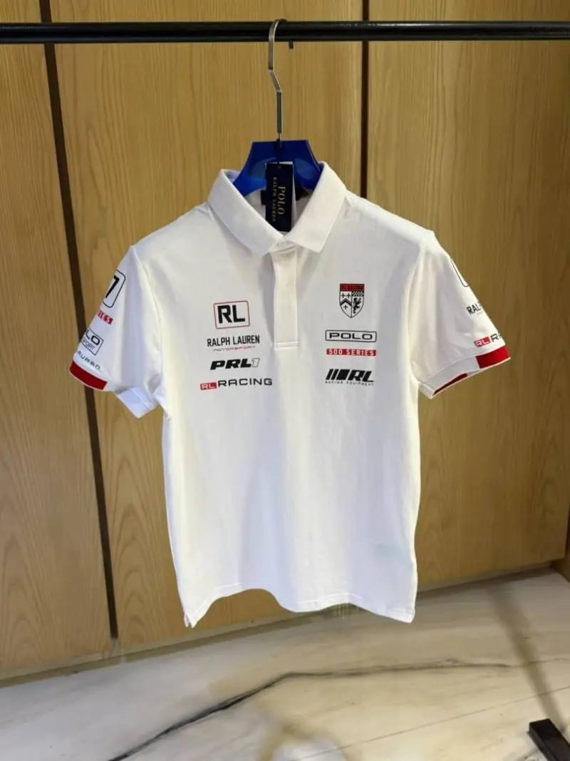 PORSCHEx Ralpxh Lauren IMPORTED STORE ARTICLE POLO T-SHIRT - Image 3