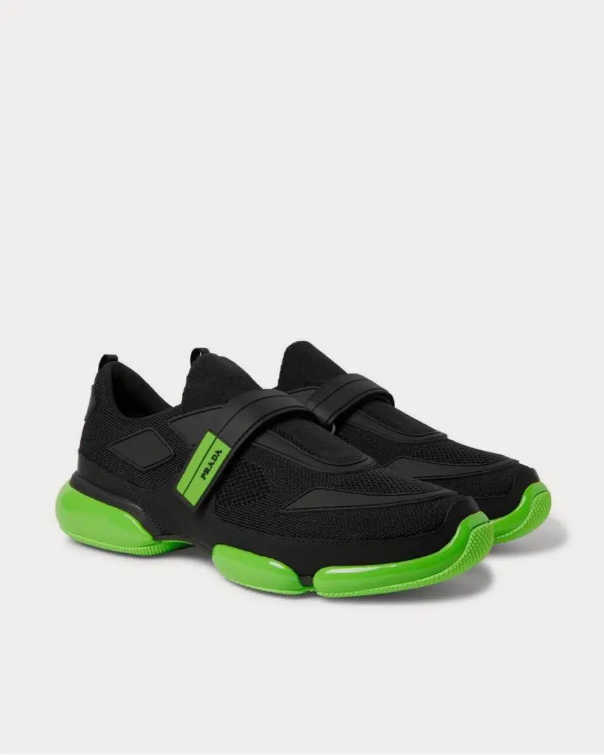 Praddaa Cloudbust Knit Black Green - Image 8