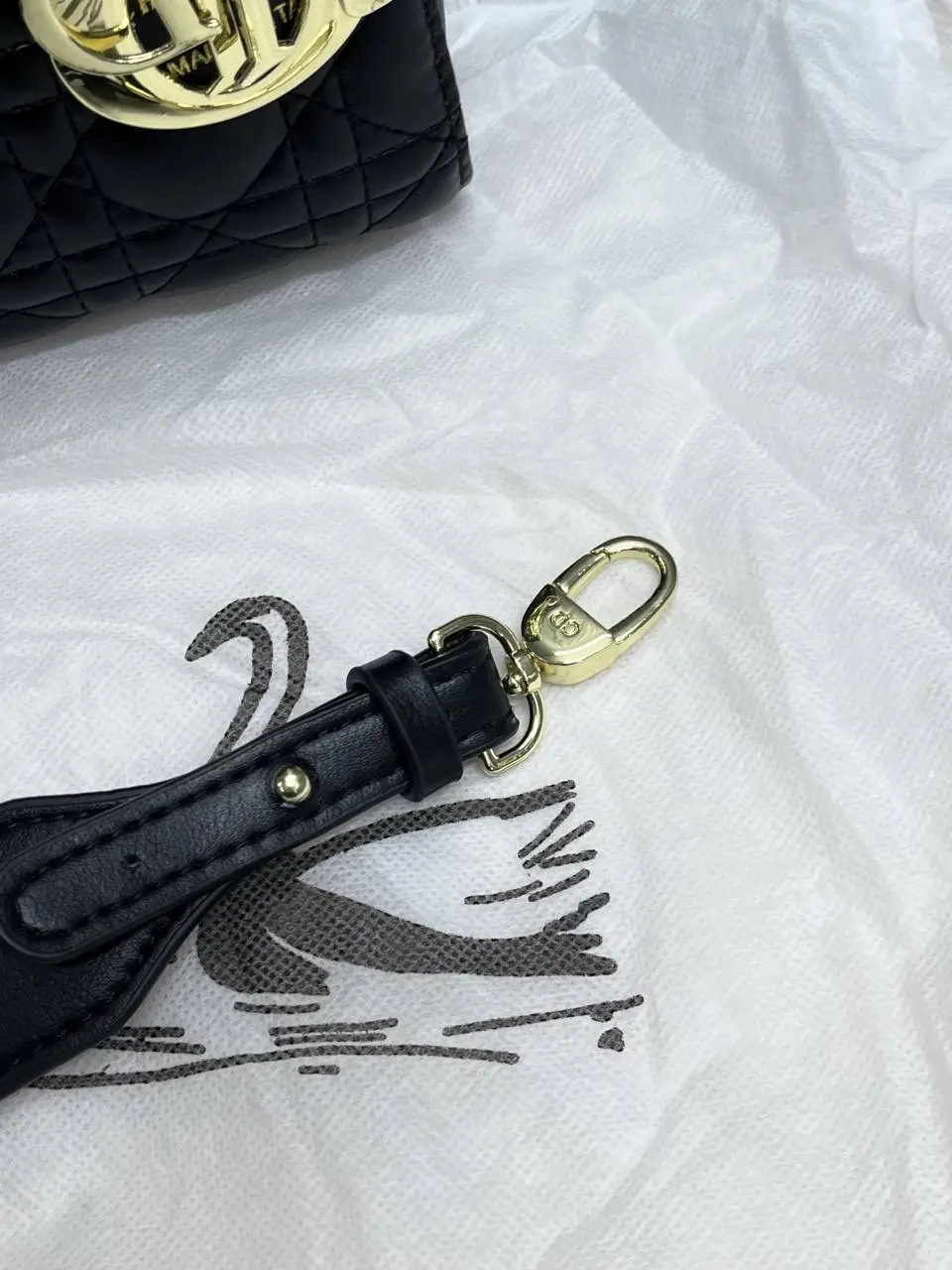 Dior Lady Medium Handbag With OriginalBox DustCover - Image 2