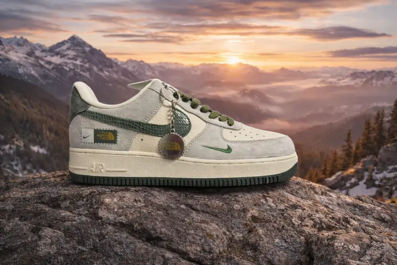 Nike The North Fase Airforce 1 Low Green Edition sale - Image 3