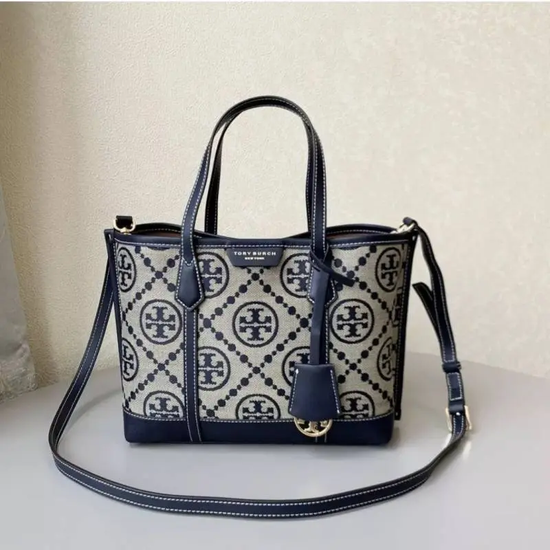 Tori Burch Mini Jacquard Tote With OriginalDustCover - Image 6