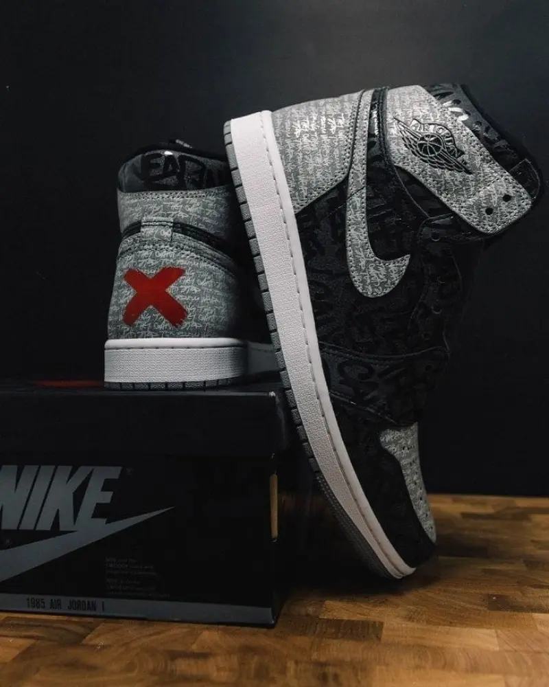 Air Jordan 1 High Rebillionaire With OG Box Heavy Quality - Image 6